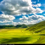 Panorama sul Pian Grande di Castelluccio