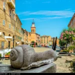 Il lumacone di Piazza Mazzini a Macerata